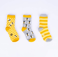 Image 1 of 3 Pack Bee Set in Youth and Junior Sizes
