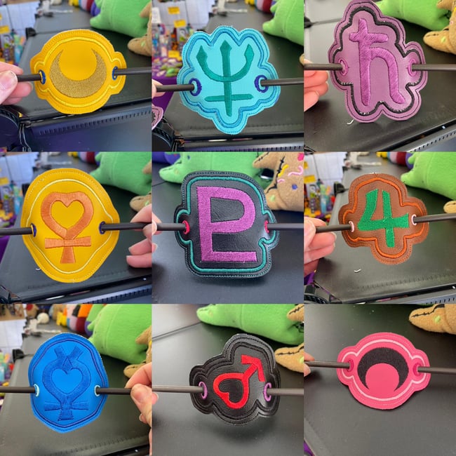 Sailor Moon Hair bun holders