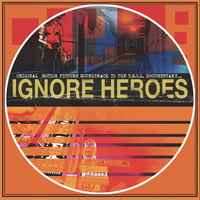 T.S.O.L. Ignore Heroes in Orange & Black splatter vinyl 