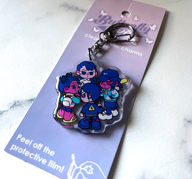 Squad Sticker & Charm