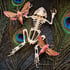 Real framed toad skeleton Image 2