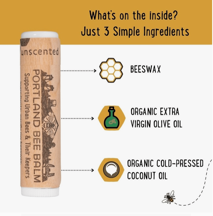 Image of Portland Bee Balm - Yuzu Citrus or Unscented