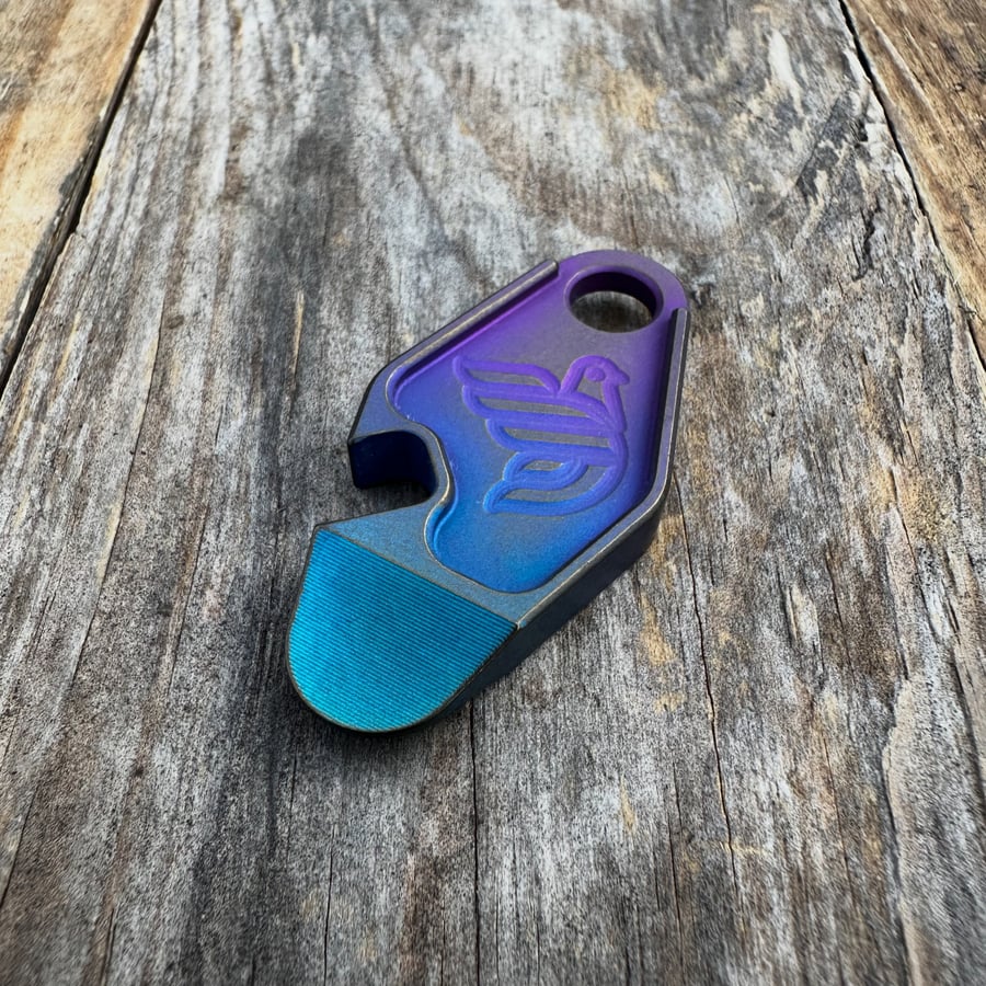 Image of Titanium Nice Guy Machine RTH Fob Collab 6