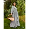 Soft Grey "Felicia Supreme" Dressing Gown