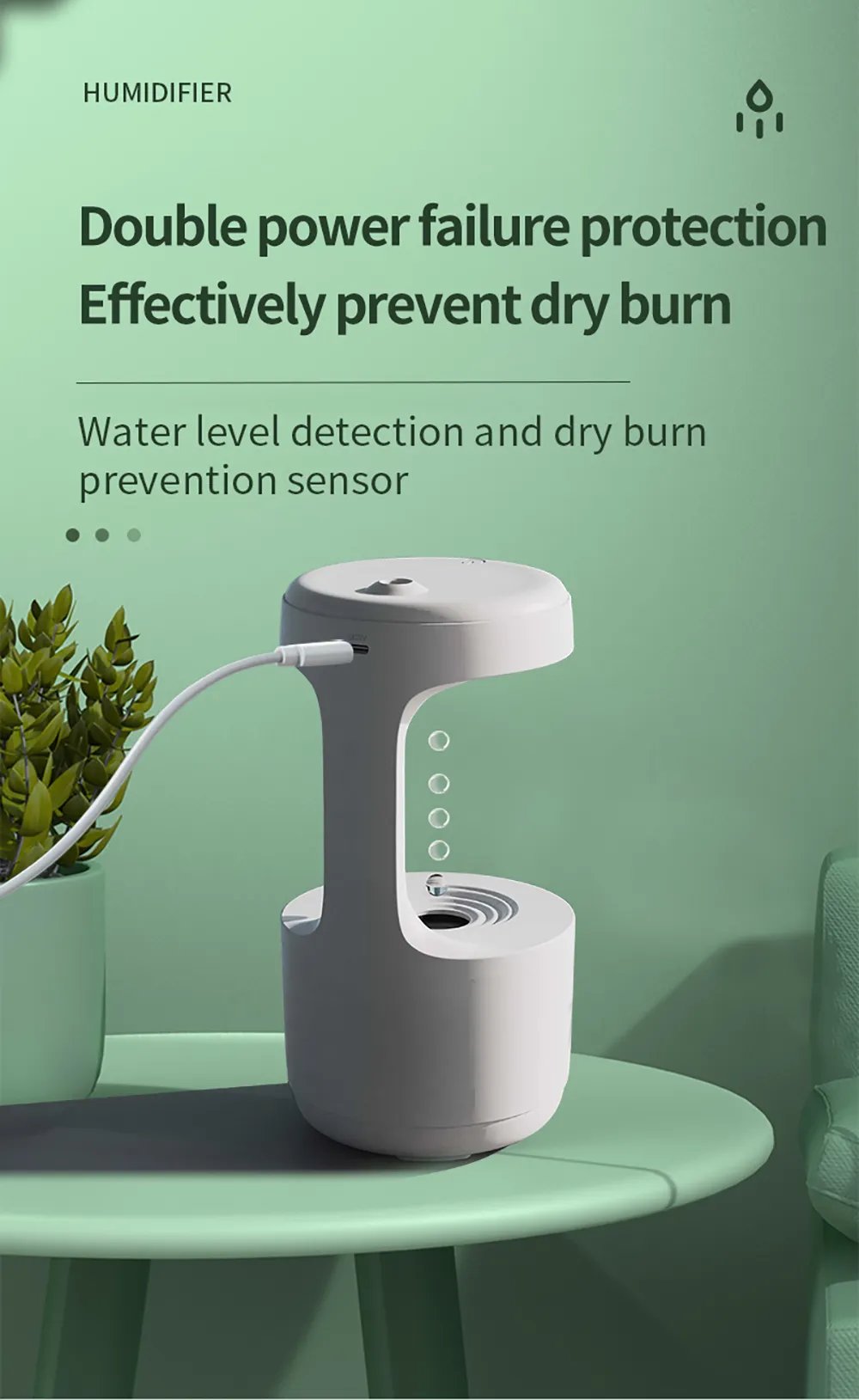 Water Drop Mist Maker 