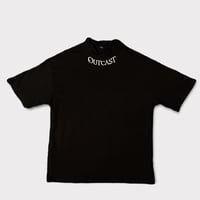 Outcast Mock Neck Shirt (Black)