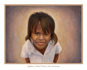Image of 'Yukpa Child' Lighthouse Medical Missions 25th Anniversary Print