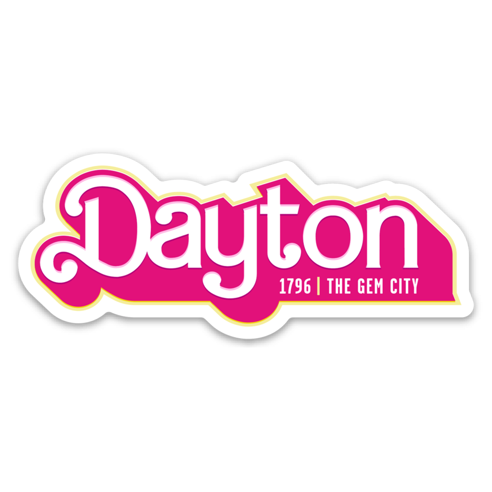 Image of Dayton Barbie Sticker