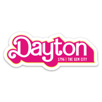 Dayton Barbie Sticker
