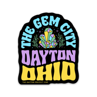 Psychedelic Gem Sticker