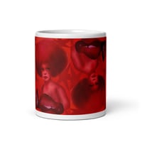 Image 1 of Red Paint Boxer Mug