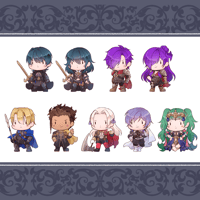 Image 1 of Mini Acrylic Stands: 3Houses/Hopes [IN STOCK]