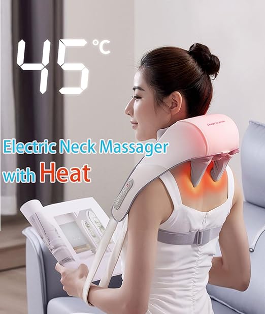 Relaxing  First With The Shoulder And Neck Massager