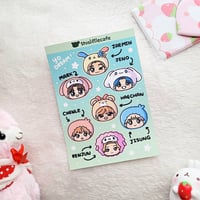 Image 1 of NCT Dream Sticker Sheet