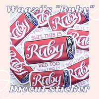 Image 2 of Woozi's Ruby Cola Sticker