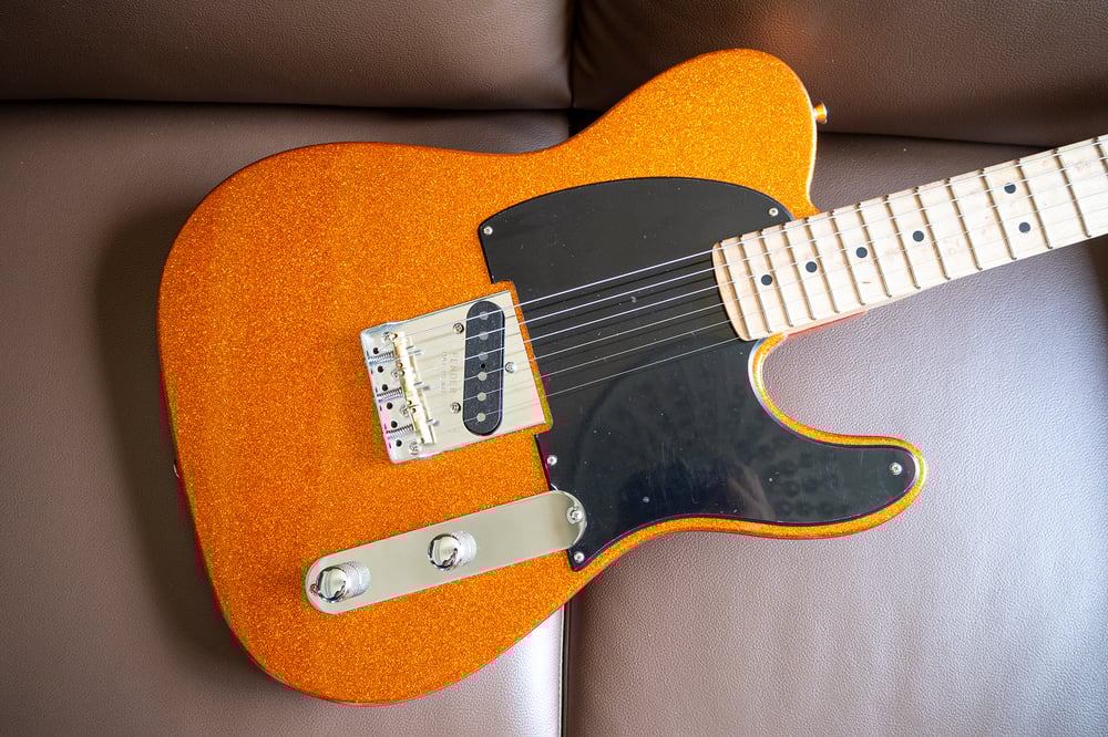 50s' TL "ESQ" Sparkle Copper Orange