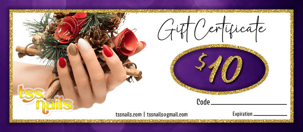 Gift Certificate From $10 - $25