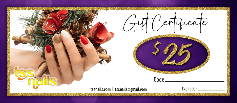 Gift Certificate From $10 - $25