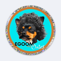 Egoom and Oates Sticker