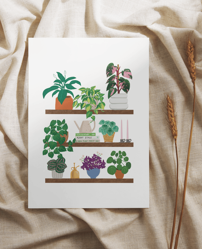 Houseplants Notecards