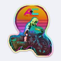 Holographic Rammer Scout Sticker