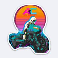 Rammer Scout Sticker (non holographic)