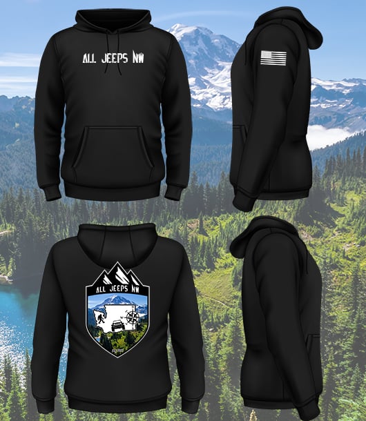 Image of All Jeeps NW Hoodie