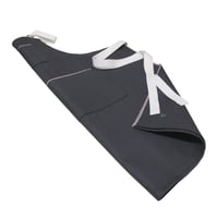 Image 2 of LTD EDITION: WOMENS MOOJICRAFT SELVEDGE TWILL MOOJICRAFT APRON - DARK GREY