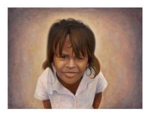 Image of 'Yukpa Child' Lighthouse Medical Missions 25th Anniversary Print