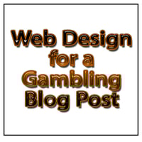 Web Design for a Gambling Blog Post