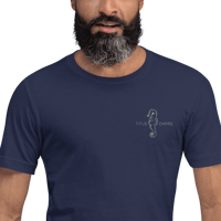 Image 1 of Men's Seahorse Luminescent Trident Tee