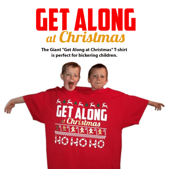 Image of GET ALONG at CHRISTMAS T-shirt