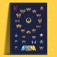 Athena Saints - fan art poster