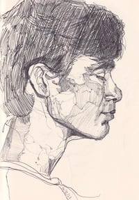 Scribble study #51 print