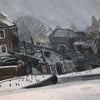 ‘Great Malvern in the snow’ by Antony Bridge