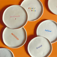 Image 1 of MINI PLATE - CURSE WORD