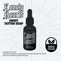 Image 2 of LONELY HEARTS SWEET TATTOO SOAP