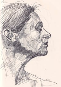 Image 1 of Scribble study #11 print