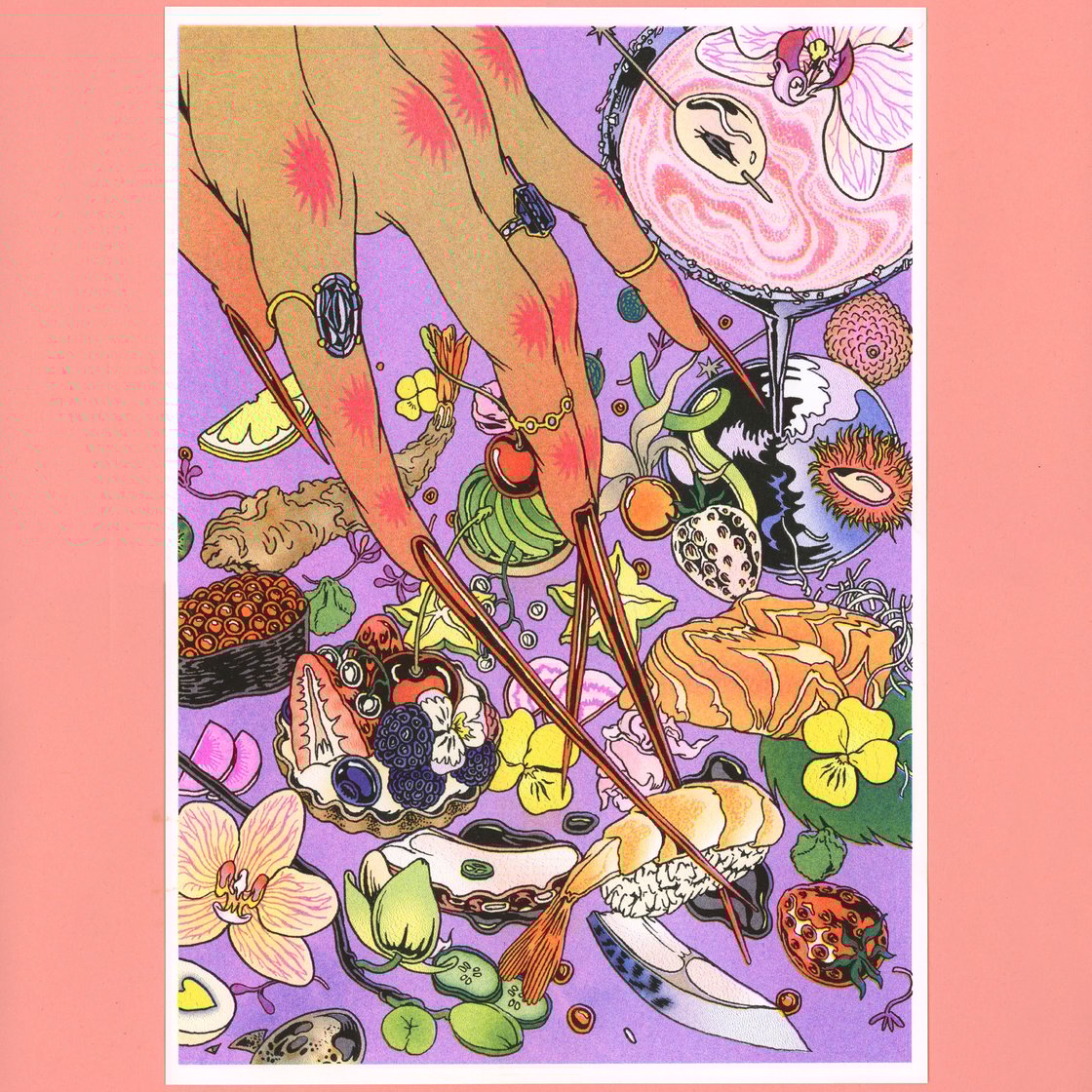 Image of Food Riso Print
