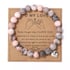 Natural Stone Beaded Occasion Bracelets Cards Image 5