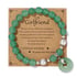 Natural Stone Beaded Occasion Bracelets Cards Image 3