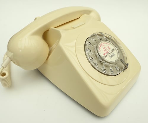 Image of VOIP Ready GPO 746 Dial Telephone  - Ivory