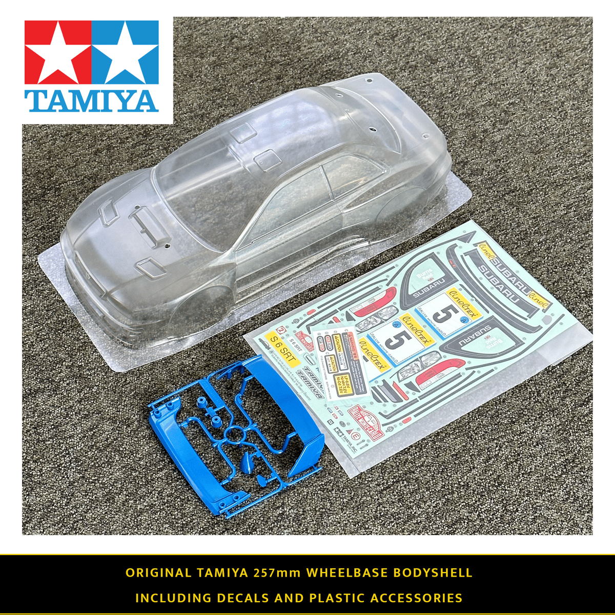 Tamiya Subaru Impreza WRC 99 body set
