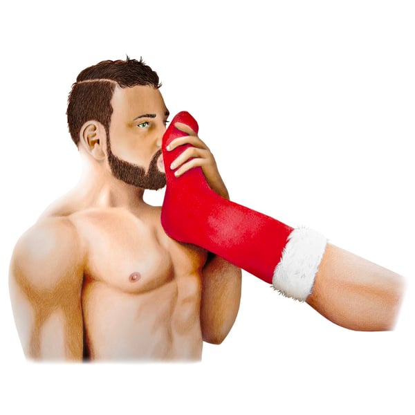 Image of Prints - Stocking Sniff