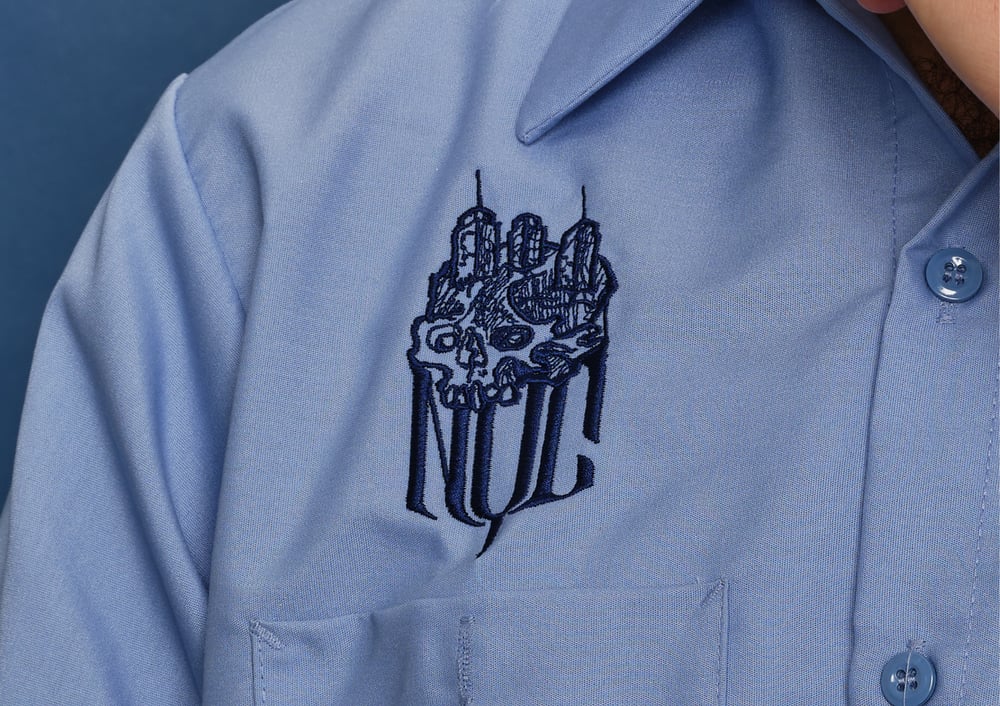Image of Shirt NYC Red Kap carolina blue