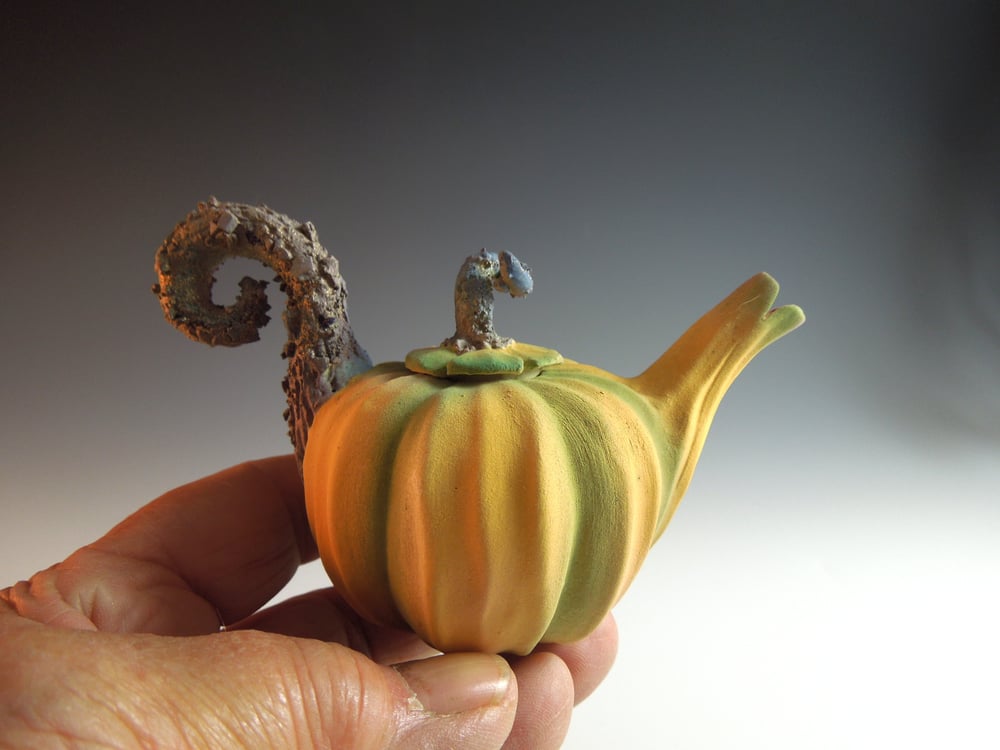 Image of Mini Pumpkin Teapot
