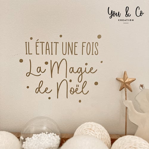 Image of Sticker "Il était une fois la magie de Noël"