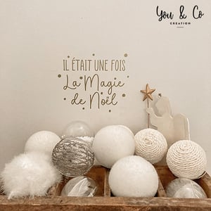 Image of Sticker "Il était une fois la magie de Noël"