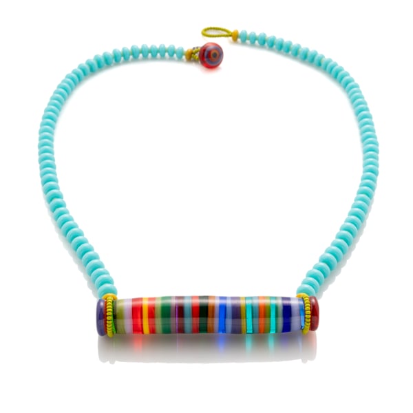 Image of bike lock necklace