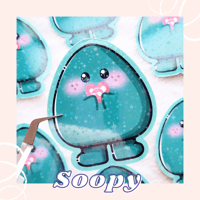 Image 3 of Soopy In the Soop Sticker